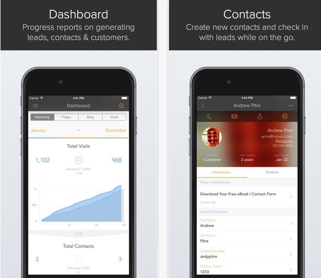 Hubspot-iOS-App