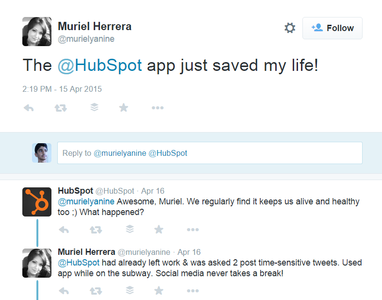 Hubspot-iPhone-App